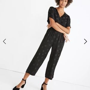 Madewell polka dot jumpsuit size small.